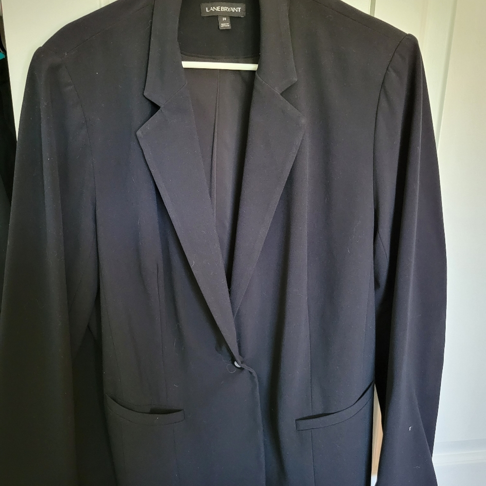 Black Size 20 blazer